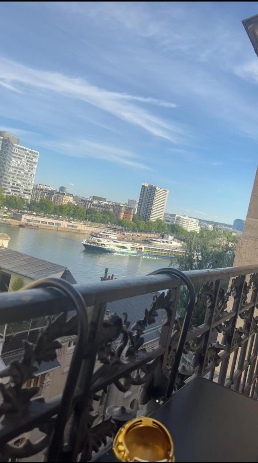 Quai De Seine Tour Eiffel Trocadero Appartement Parijs Buitenkant foto