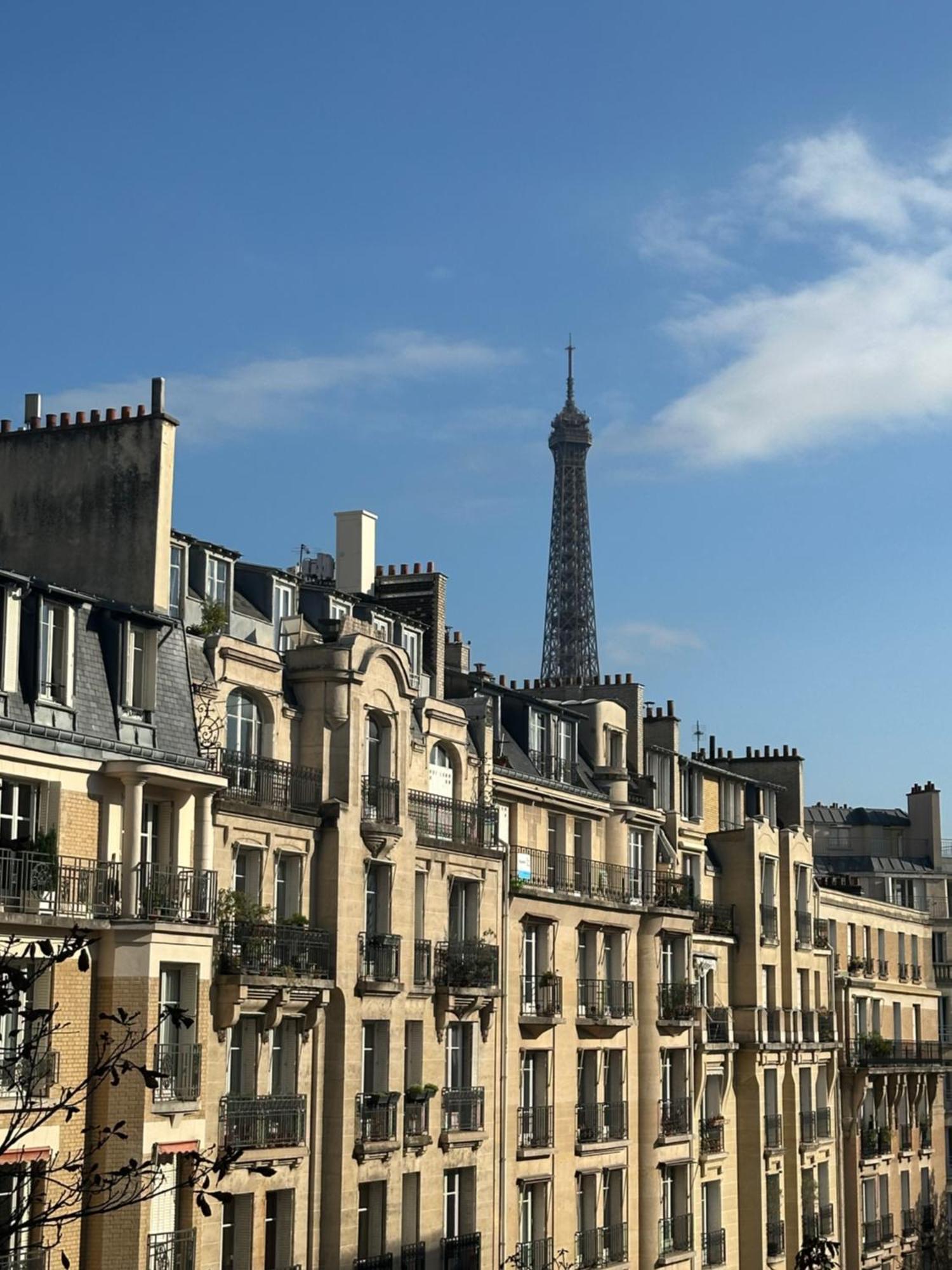 Quai De Seine Tour Eiffel Trocadero Appartement Parijs Buitenkant foto